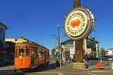 F Line in Fisherman's Wharf